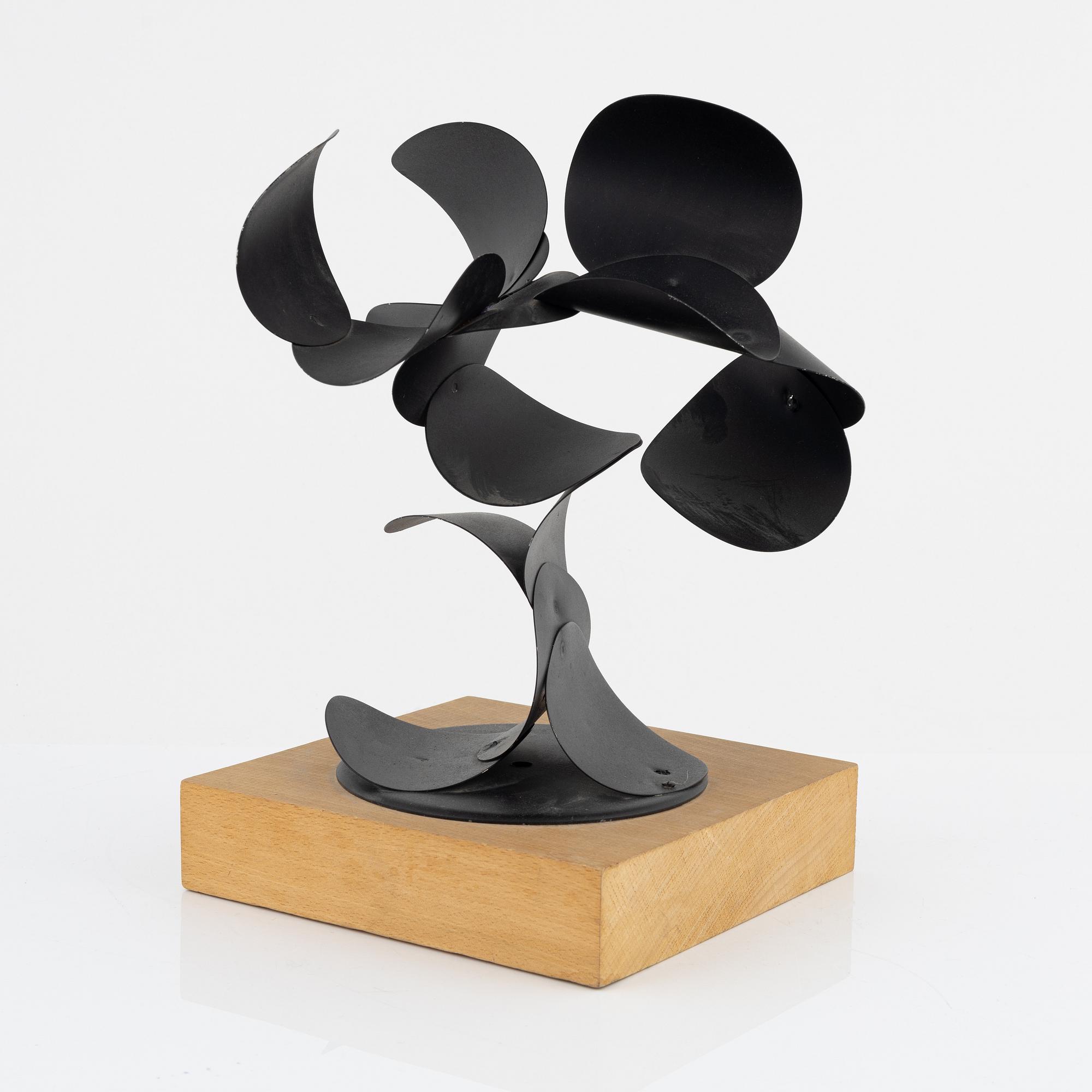 Sven Carlsson, a metal sculpture.