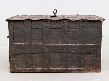KISTA, järn, barock, 1600-tal.
