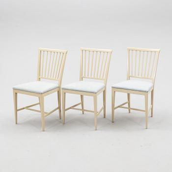 Carl Malmsten, Dining set 8 pieces Bodafors mid/second half of the 20th century.