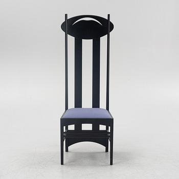 Charles Rennie Mackintosh, an 'Argyle' chair, Cassina.