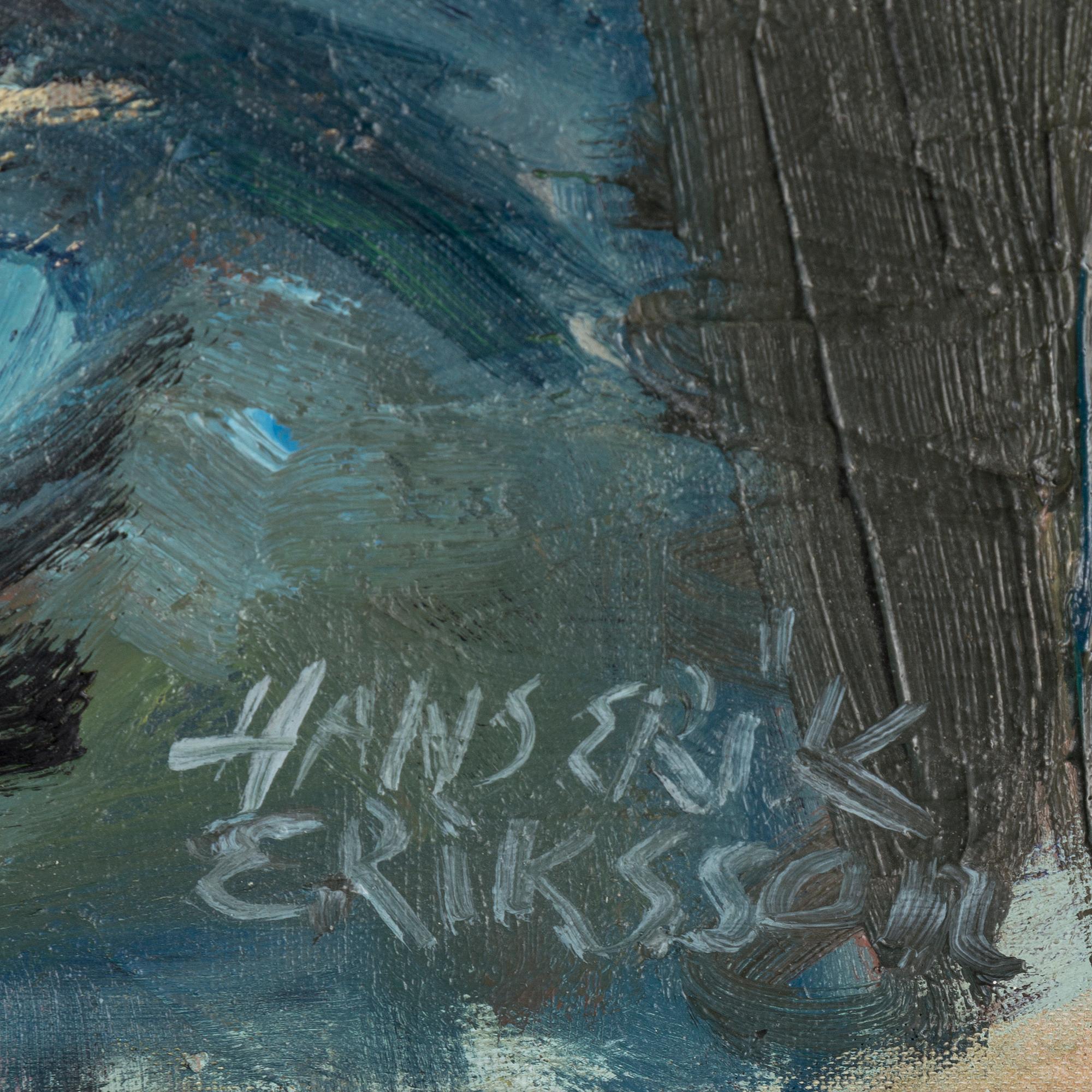 HANS-ERIK ERIKSSON, oil on board, signed.