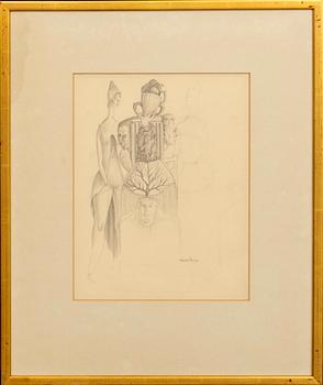 MAX WALTER SVANBERG, a signed and dated drawing.