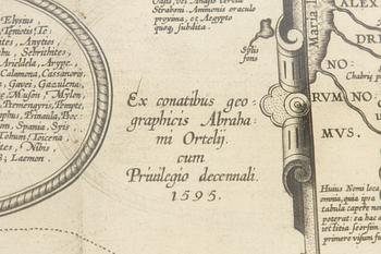 Abraham Ortelius, "AEgyptus Antiqua".