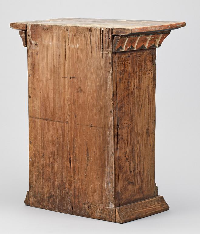 HÄNGSKÅP, allmoge. Rättvik, Dalarna. Dat 1794.