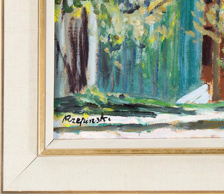 Oil on canvas. Signed.