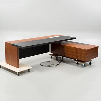 A "Ceoo"writing desk, designed by EOOS for Walter Knoll, model launched 2006.
