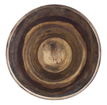 BÄGARE, silver, Carl Anders Bahr, Visby, 1832. Vikt ca 390 g.