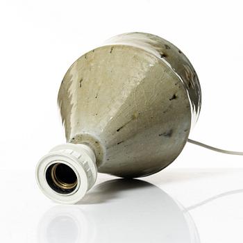 Marianne Westman, bordslampa, stengods, Rörstrand.