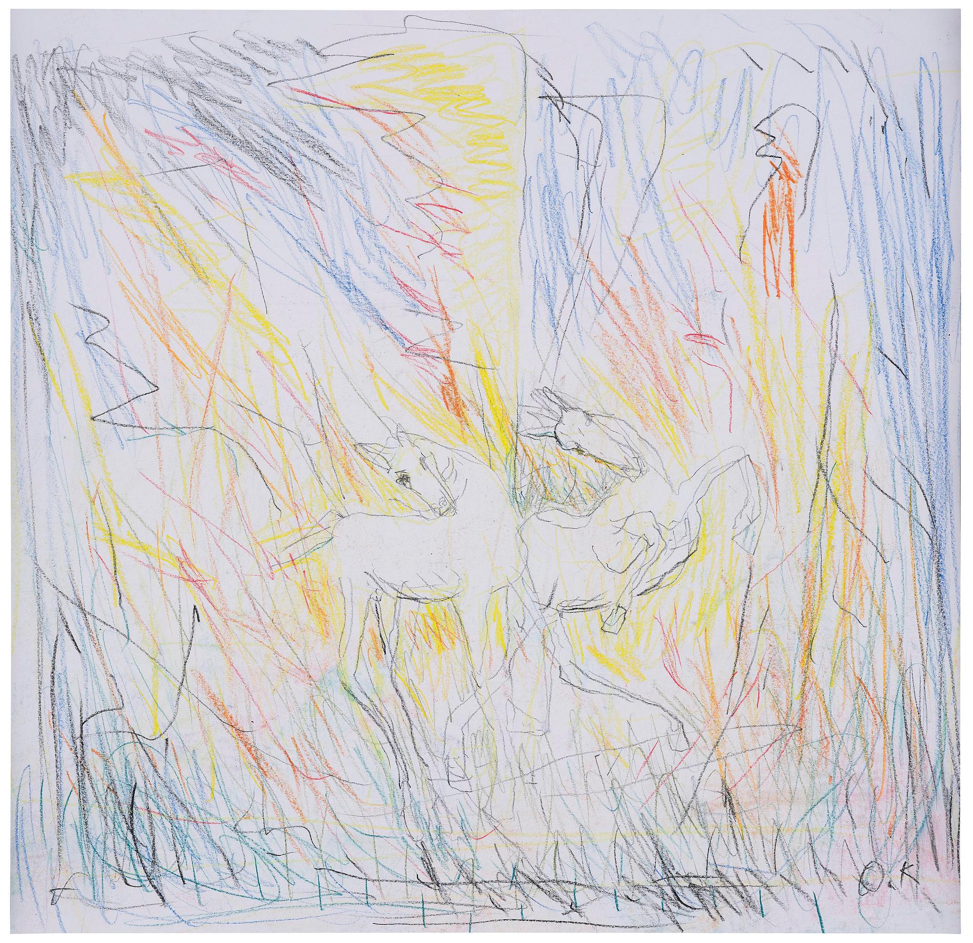 Oskar Korsár, Horses.