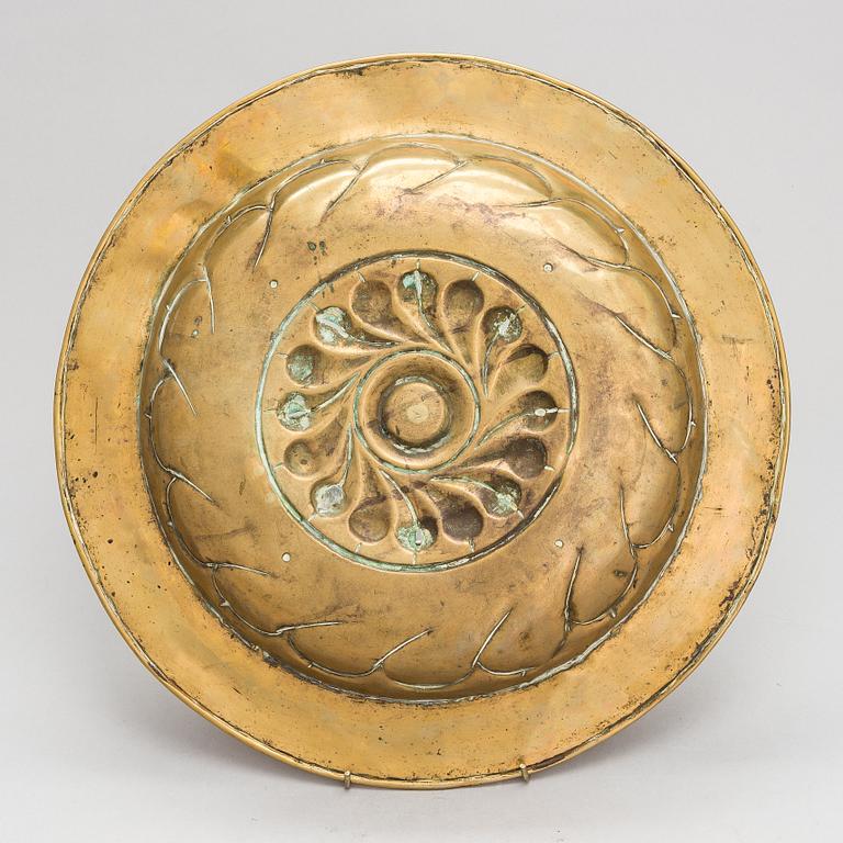 A 16th Century German baptism dish from Nürnberg.