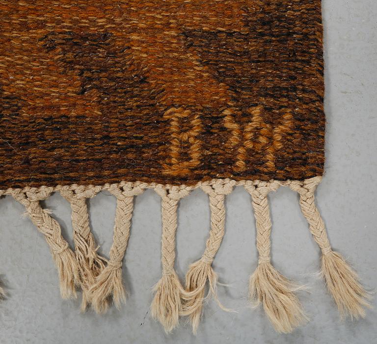 MATTA, rölakan, Berit Woelfer, omkring 1900-talets mitt, 230x165 cm.