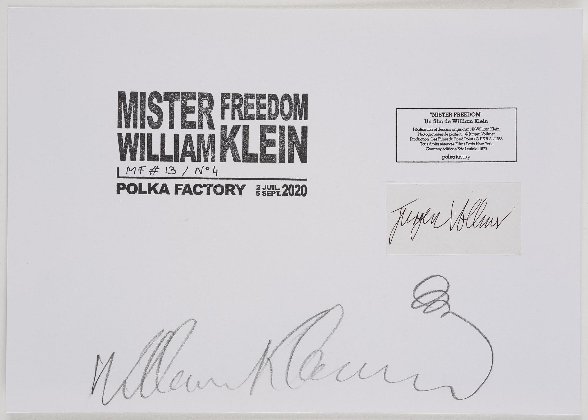 William Klein, ”Mister Freedom koffert - full set edition”, 2020.