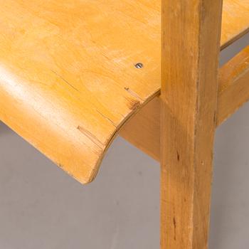 Alvar Aalto, nojatuolipari, malli 51, O.Y. Huonekalu- ja Rakennustyötehdas A.B. 1940/1950-luku.