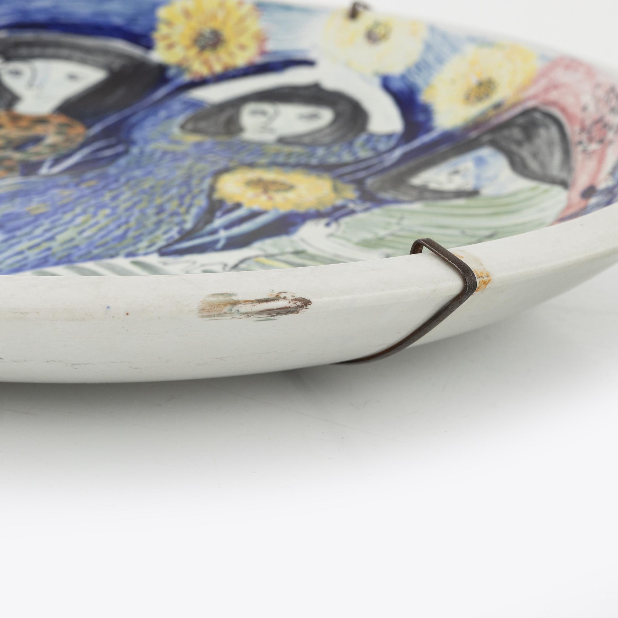 Praktfat, 4 st, Carl-Harry Stålhane, Oskar Dahl och Sylvia Leuchovius, Rörstrand.