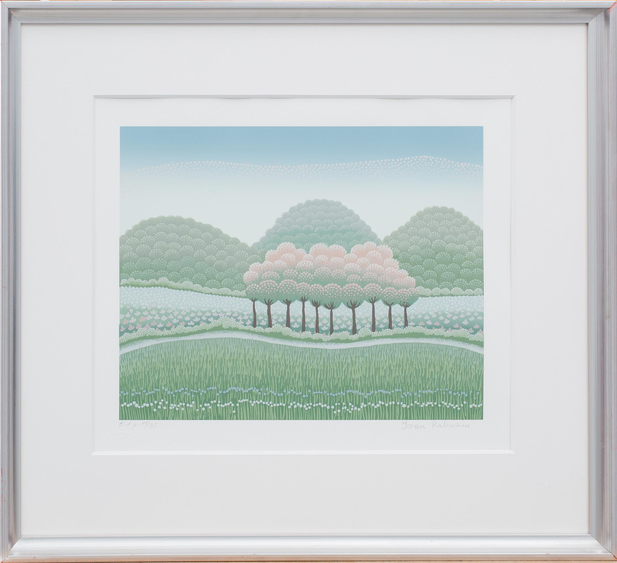 IVAN RABUZIN, färgserigrafi, signerad och numrerad E.d.p 11/35.