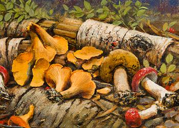 Fritz Jakobsson, Sieniä.