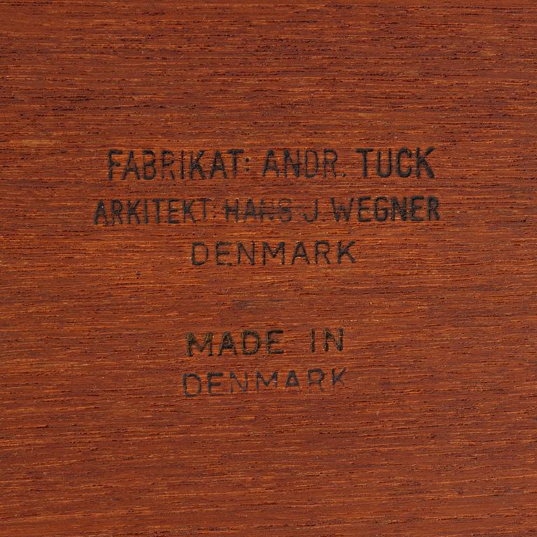 Hans J Wegner, side table, "AT-33", Andreas Tuck Denmark.