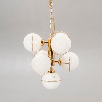 Ceiling lamp, 1970s-80s, Lantern.