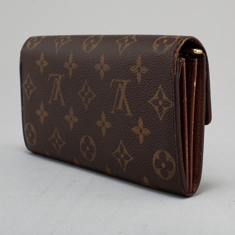 LOUIS VUITTON, a monogram canvas wallet.