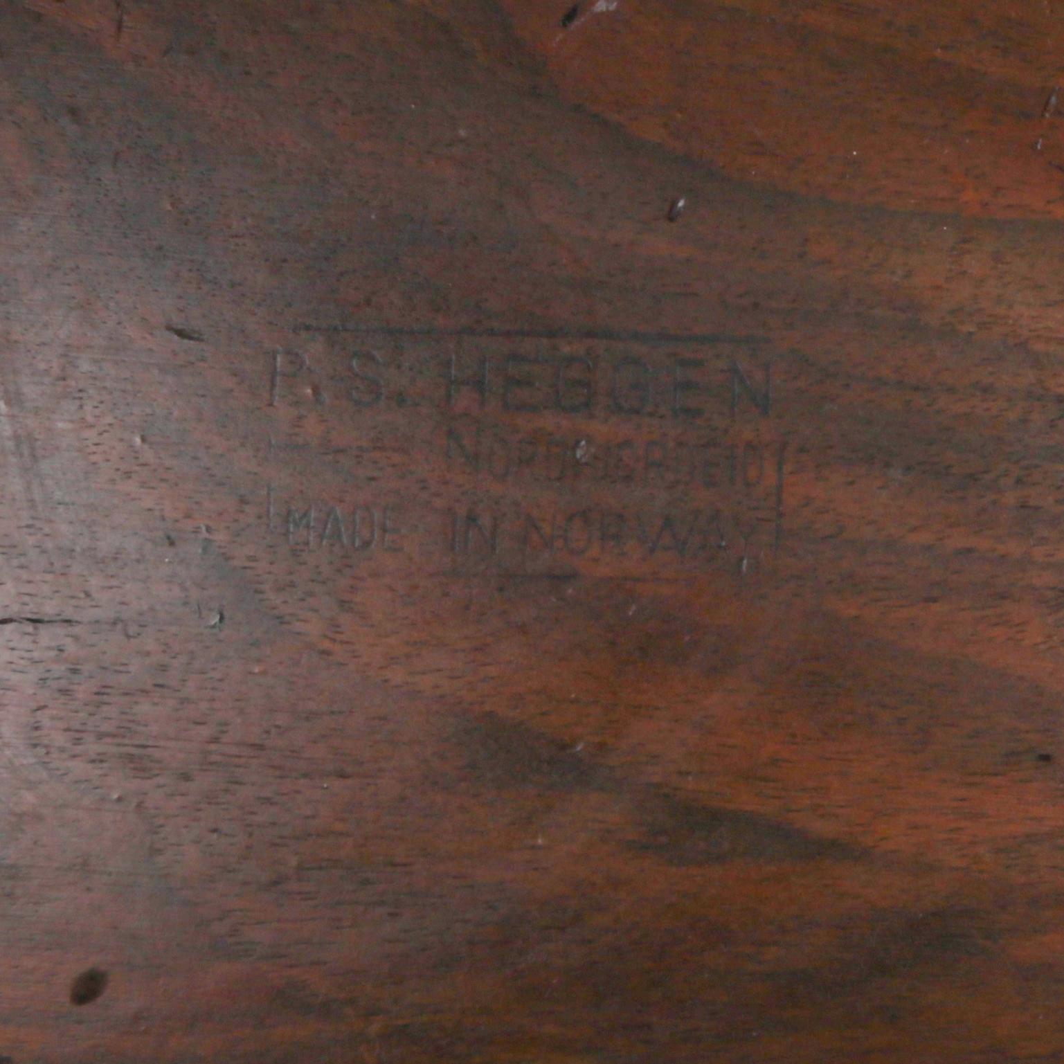 PAPPERSKORG, PS Heggen, Nordfjordeid, Norge, 1900-talets andra hälft.