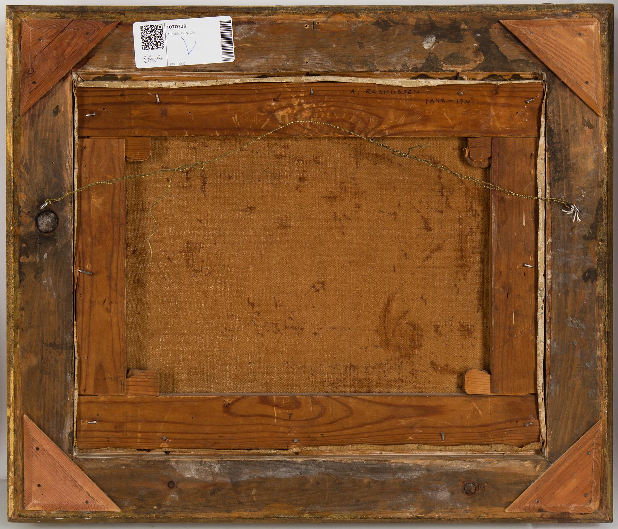 GEORG ANTON RASMUSSEN, tillskriven, olja på duk.