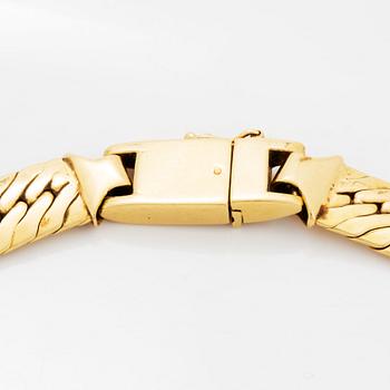 Collier 18K guld, Balestra, Italien.