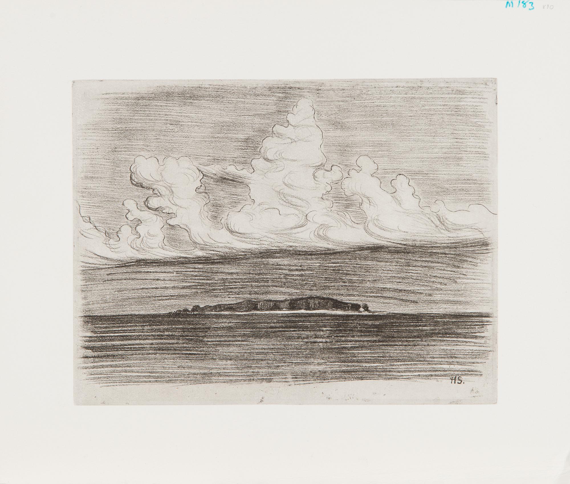 Hugo Simberg, "Moln över Mensi".