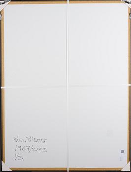 ISMO HÖLTTÖ, fotografi, lambda print, signerad och daterad 1967/2003 a tergo.