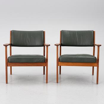 Ingemar thillmark, a pair of 'Axamo' armchairs, OPE Möbler, 1960s.