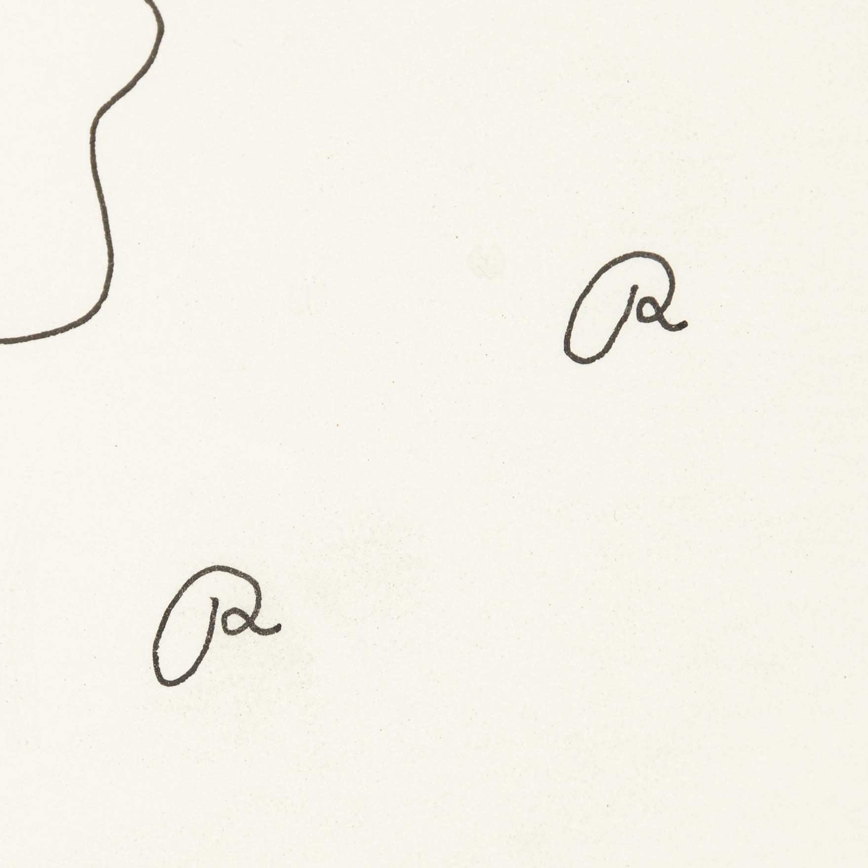 Roger Risberg, indian ink drawing, signed. Executed in 2008.