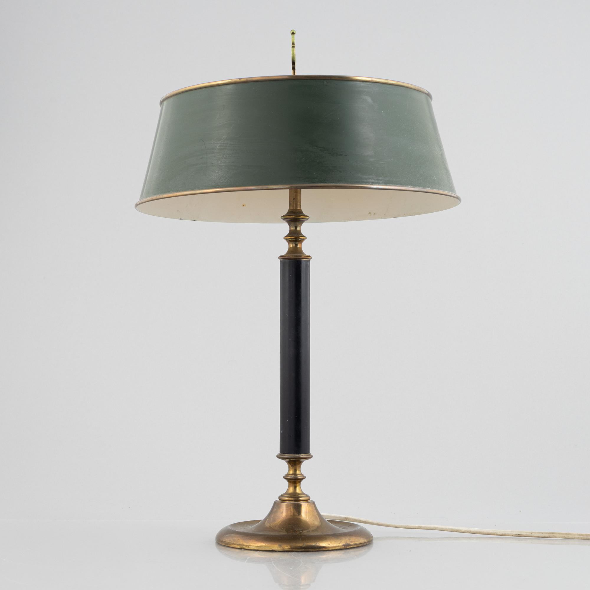 Melchior Wernstedt, a table lamp model "25760", Nordiska Kompaniet, 1920s-30s.