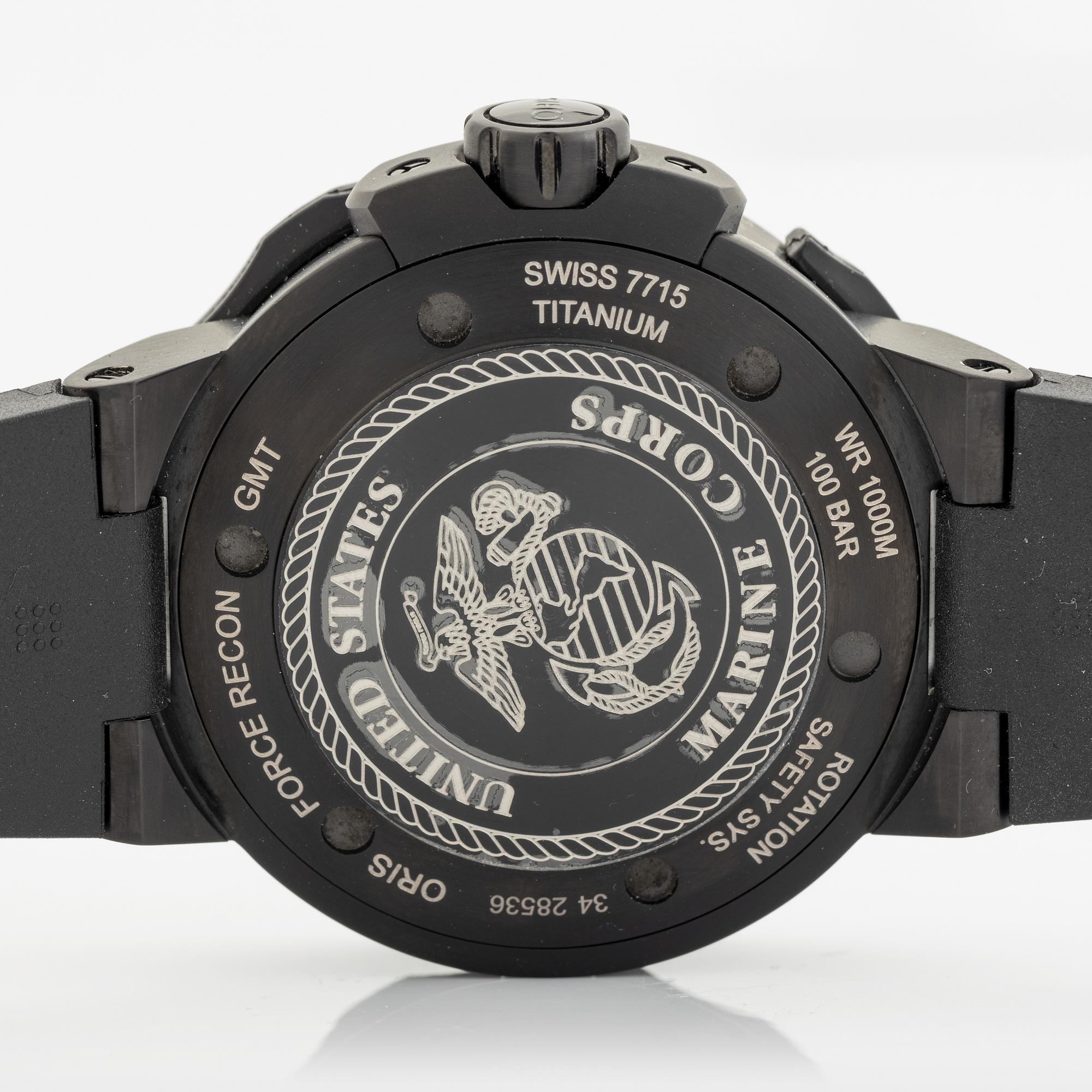 Oris ProDiver Force Recon GMT United States Marine Corps