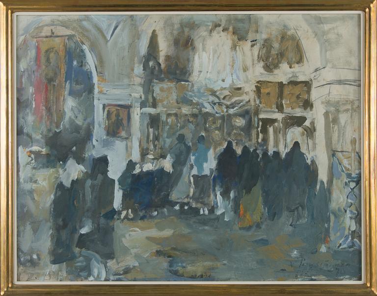 Valdemar Pyysiäinen, Kirkkointeriööri.