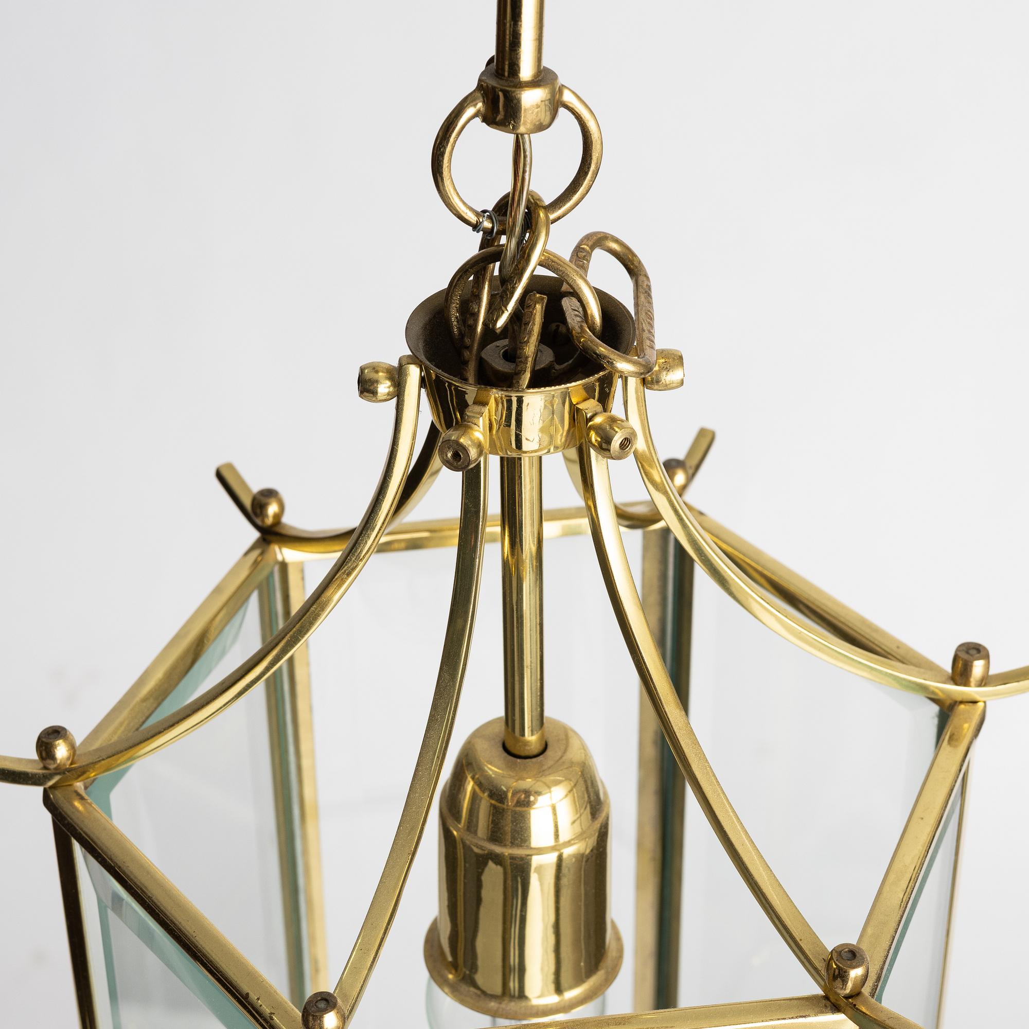 Ceiling lamp, second half of the 20th century.