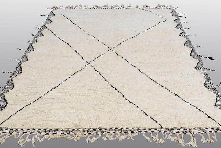 A RUG, Morocco, ca 315 x 210 mm.