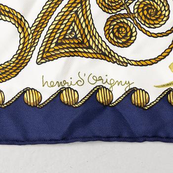 Hermès, an 'Arabesques' scarf.