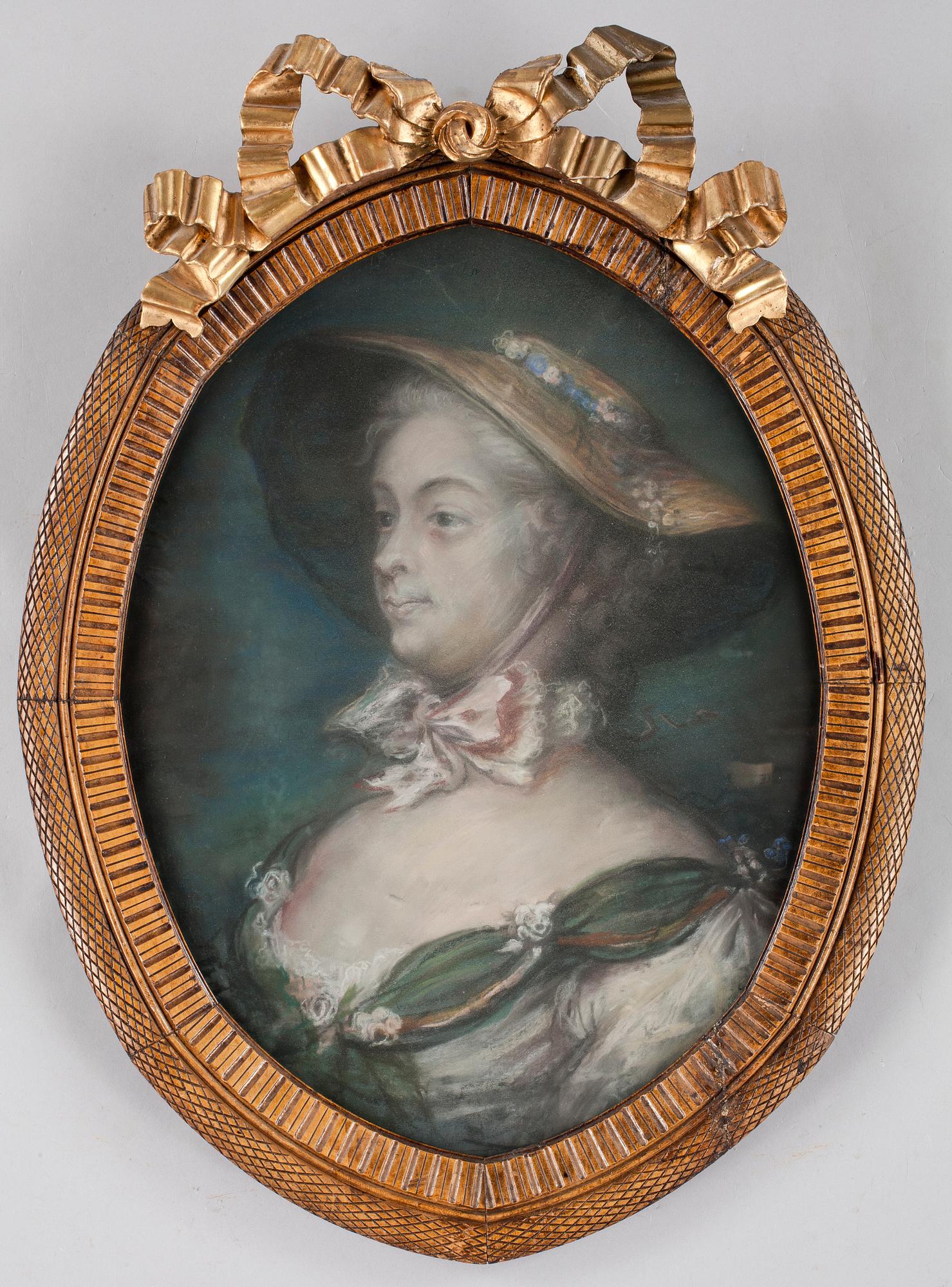OKÄND KONSTNÄR, pastell, troligen kopia efter Gustaf Lundberg, 1800/1900-tal.
