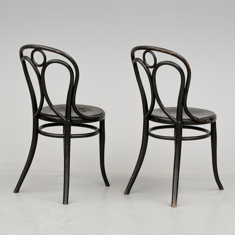 STOLAR 6 st. Thonet, omkring 1900.