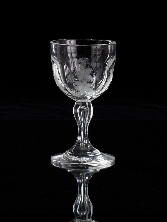 SERVIS, 150 delar, glas. Ryssland, 1800-tal.