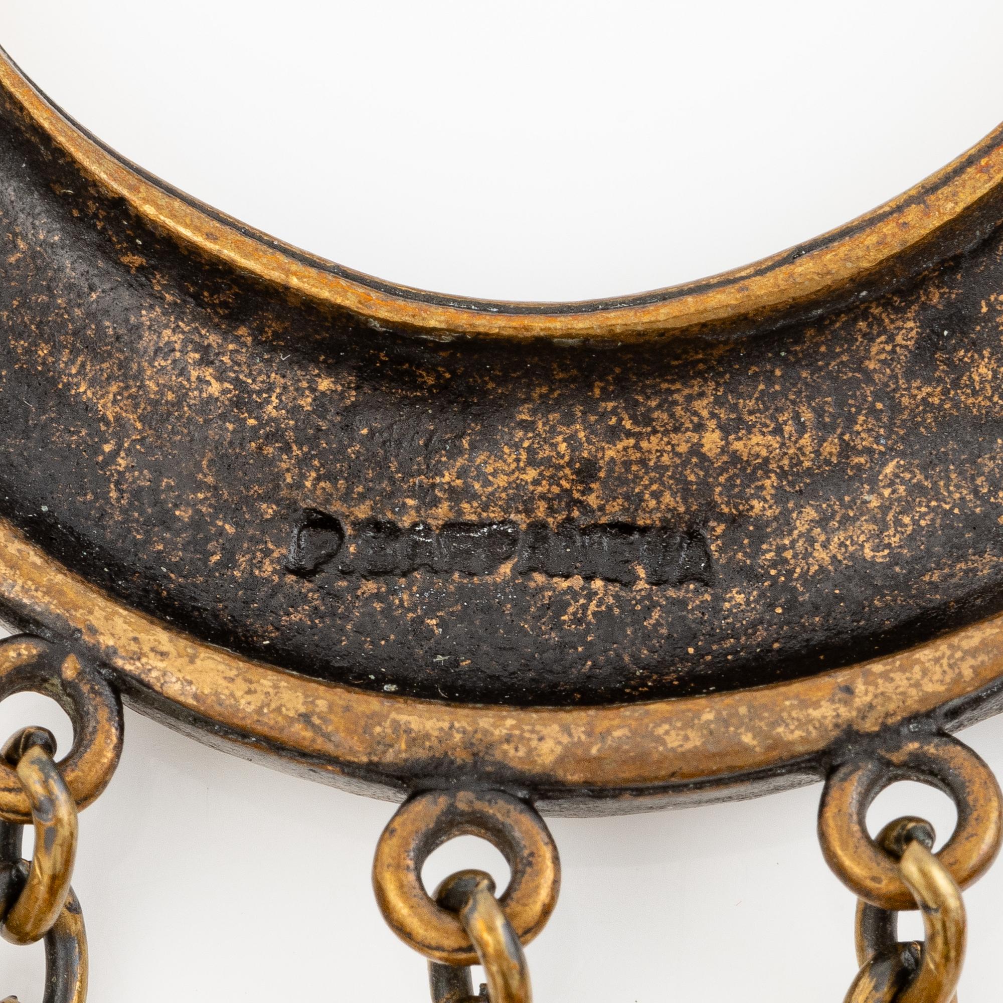 Pentti Sarpaneva, necklace, bronze.