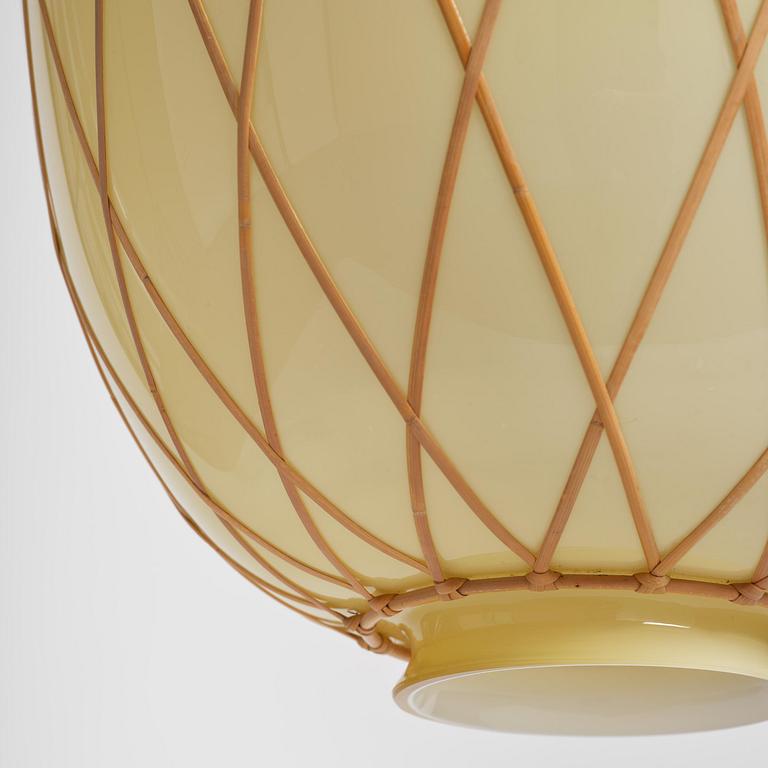 Harald Notini, a pair of ceiling lamps model 11555, Arvid Böhlmarks Lampfabrik, Stockholm, 1940s.