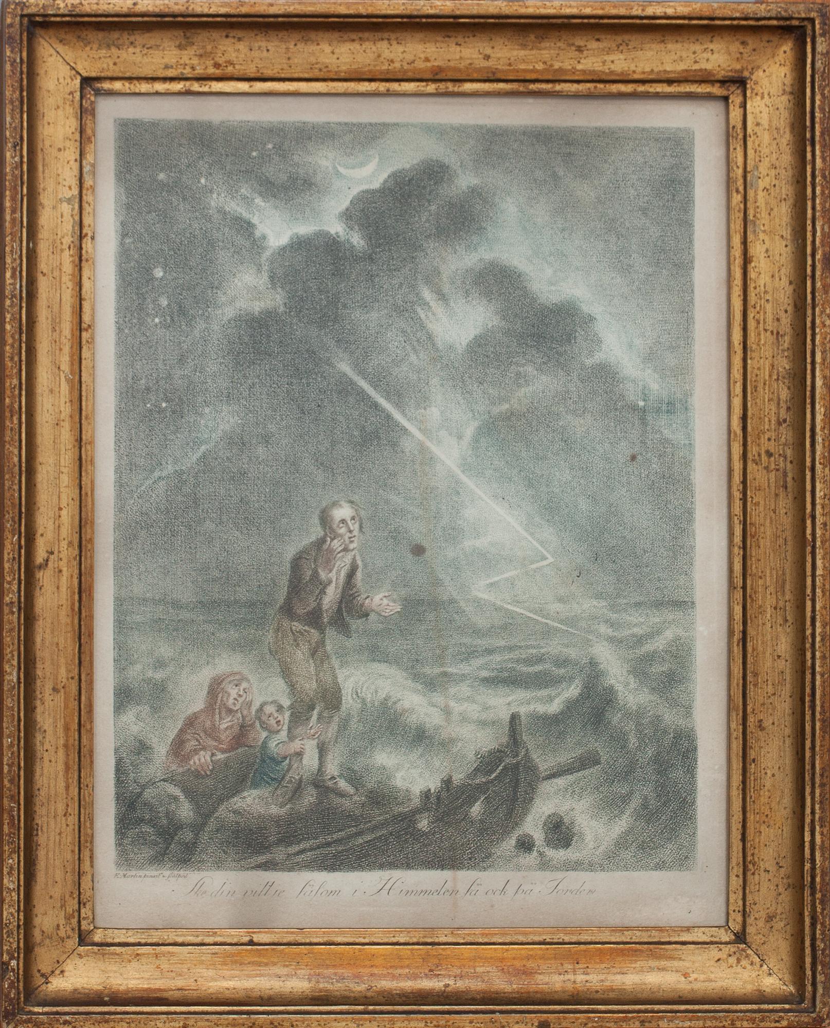 ELIAS MARTIN, etsningar, 10 st.