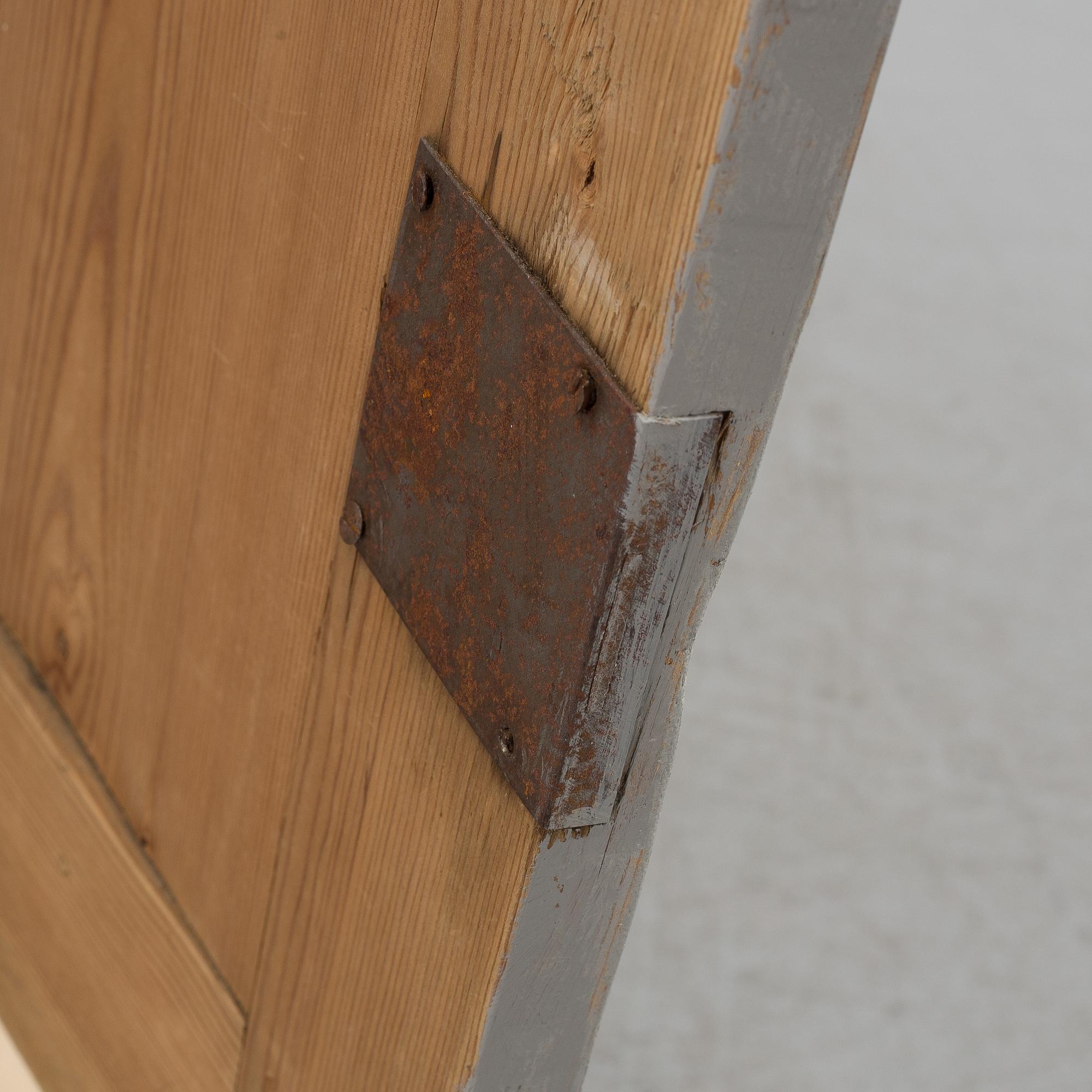 A mid 19th century corner sideboard.
