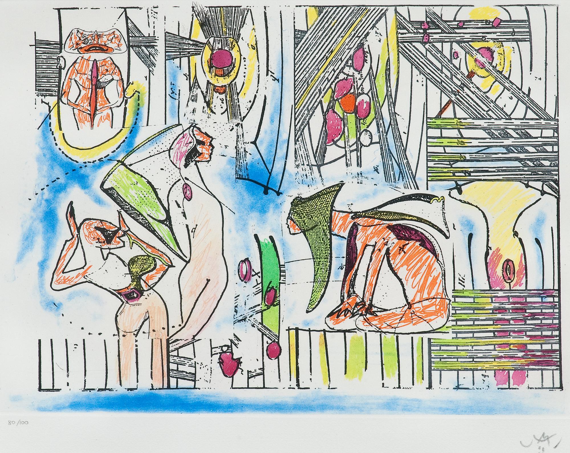 Roberto Matta, MODELLERNA.