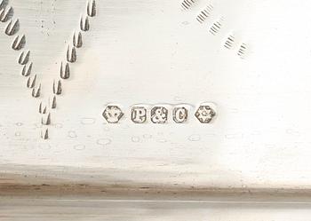 BRICKA, nysilver, England, omkring 1900.