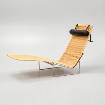 Poul Kjaerholm, reclining armchair, "PK-24", Hammock chair, Fritz Hansen, Denmark.
