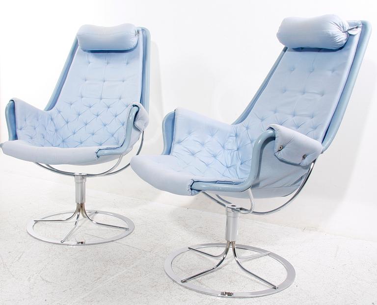 FÅTÖLJER, ett par, "Jetson", Bruno Mathsson.