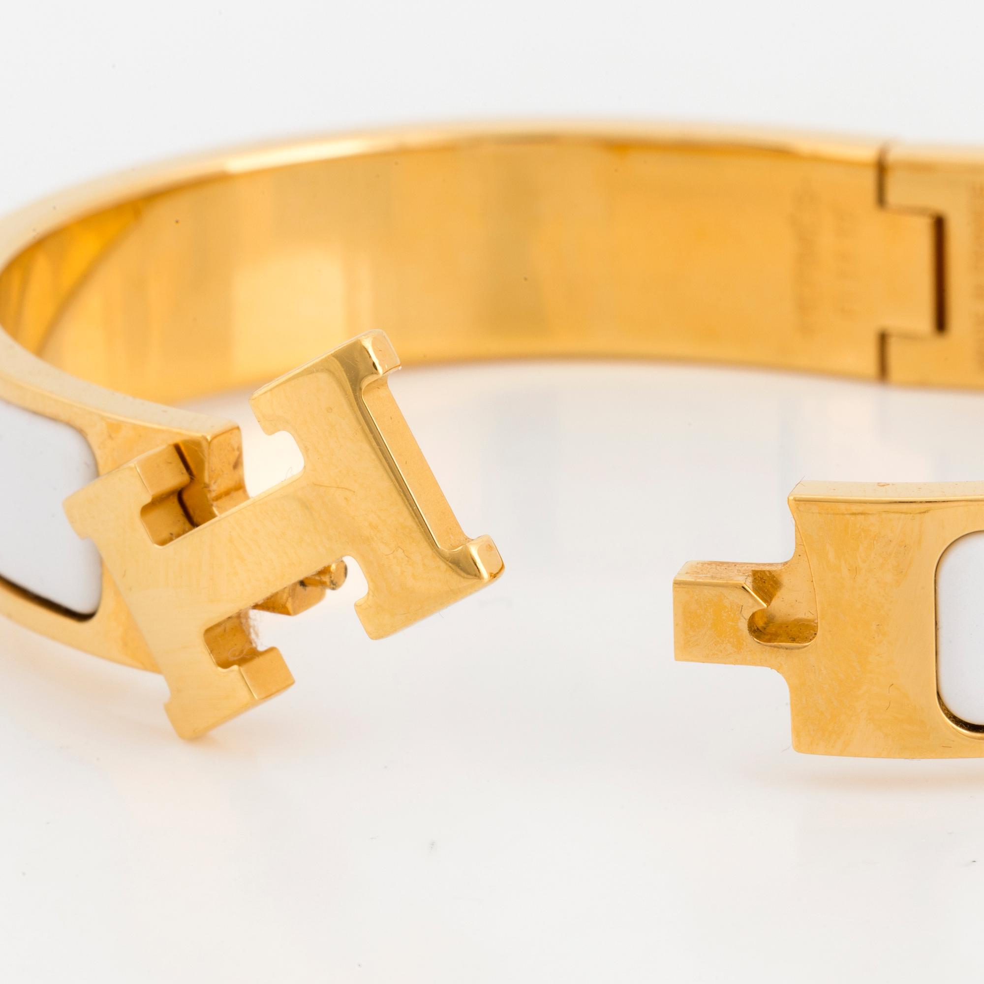 HERMÈS, 'Clic H' bracelet.