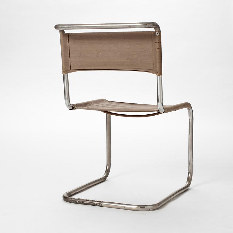 STOL, "B33", Marcel Breuer för Thonet, formgiven 1927-28.