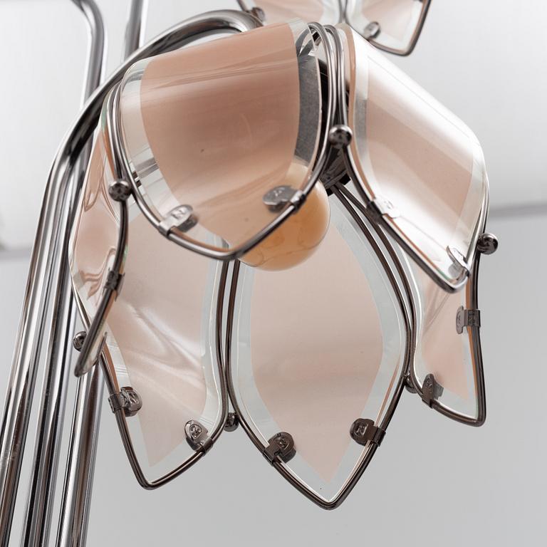 Golvlampa, 5-ljuspunkter, Cottex, 1980-tal.